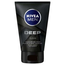Nivea Deep Dimension Yüz ve Sakal Yıkama Jeli 100 ml - 1