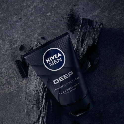 Nivea Deep Dimension Yüz ve Sakal Yıkama Jeli 100 ml - 3