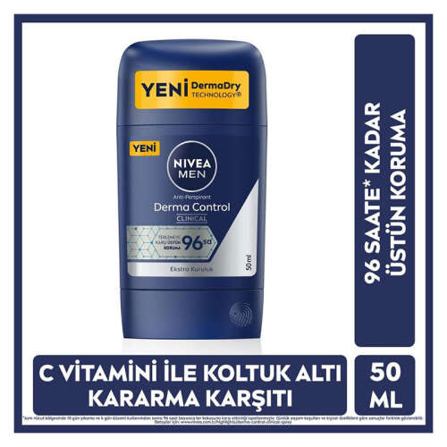 Nivea Derma Protect Clinical Erkek Stick Deodorant 50 ml - 2