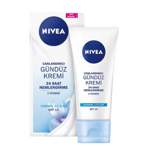 Nivea Essentials Spf15 + Canlandırıcı Gündüz Kremi 50 ml - Nivea