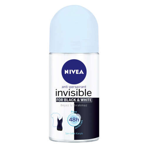 Nivea Insivible Black & White Pure ROLL-ON Women 50ml - Nivea