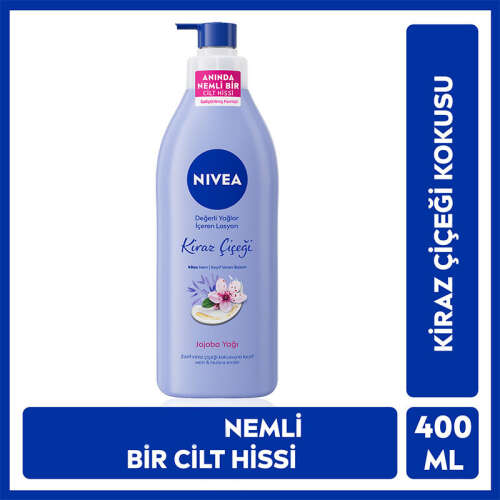 Nivea Kiraz Çiçeği Vücut Losyonu 400 ml - 2