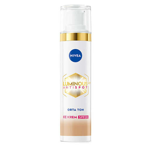 Nivea Luminous 630 Anti Spot Spf 30 CC Krem Orta Ton 40 ml - 1
