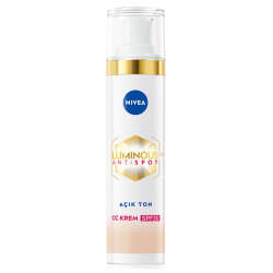 Nivea Luminous Anti Spot CC Krem SPF 30 - Renkli Nemlendirici Açık Ton 40 ml - 1