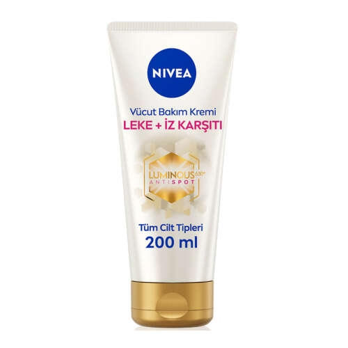 Nivea Luminous - Leke Karşıtı Vücut Bakım Kremi 200 ml - Nivea