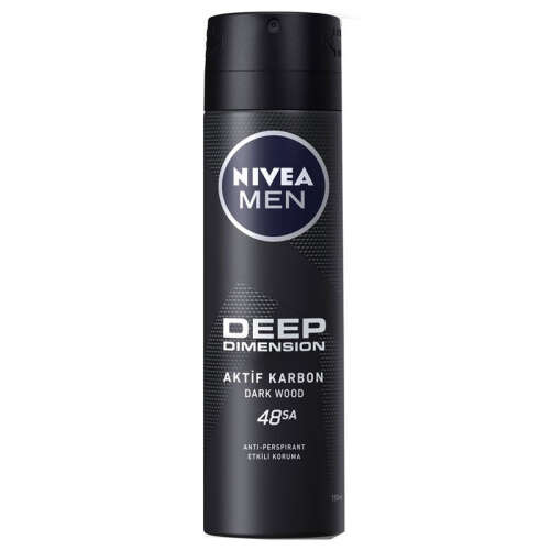 Nivea Men Deep Dimension Deodorant 150 ml - Nivea