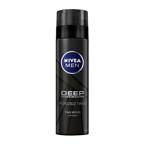 Nivea Men Deep Dimension Pürüzsüz Tıraş Köpüğü 200 ml - 2