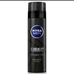 Nivea Men Deep Dimension Pürüzsüz Tıraş Köpüğü 200 ml - 1