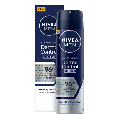 Nivea Men Derma Control Clinical Deodorant 150 ml - Nivea