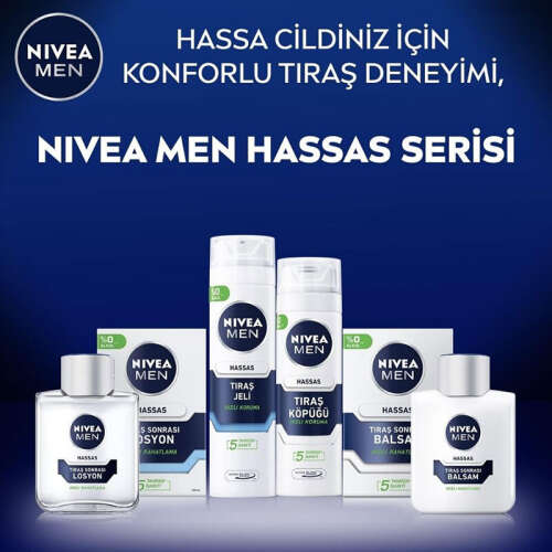 Nivea Men Hassas Tıraş Jeli 200 ml - 4