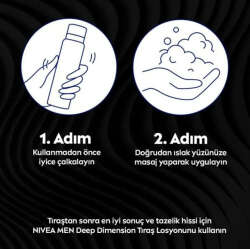 Nivea Men Hassas Tıraş Köpüğü 200 ml - 2