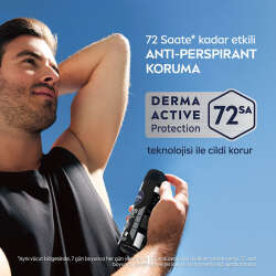 Nivea MEN Erkek Sprey Deodorant Black White Invisible Original 150 ml - 72 Saat Anti-Perspirant Ter Koruma - 4