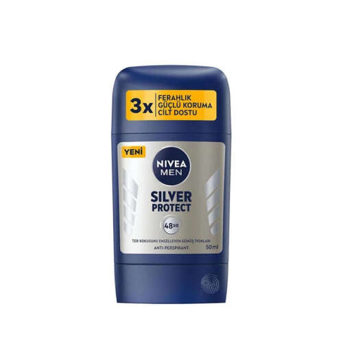Nivea Men Silver Protect Stick Deodorant 50 ml - Nivea