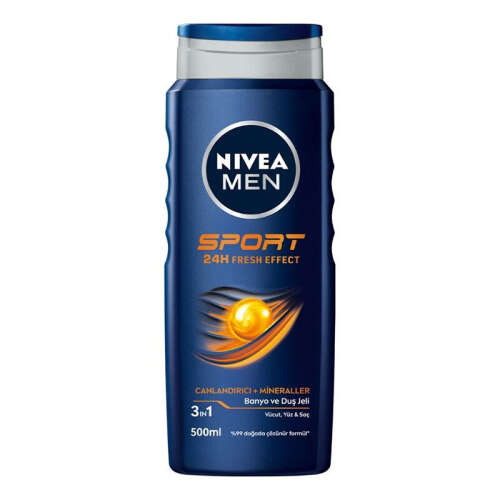 Nivea Men Sport Banyo ve Duş Jeli 500 ml - Nivea