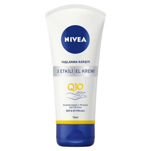 Nivea Q10 3 Etkili Yaşlanma Karşıtı El Bakım Kremi 75 ml - Nivea