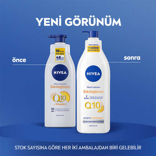 Nivea Q10 Besleyici Sıkılaştırıcı Vücut Losyonu 400 ml - 3