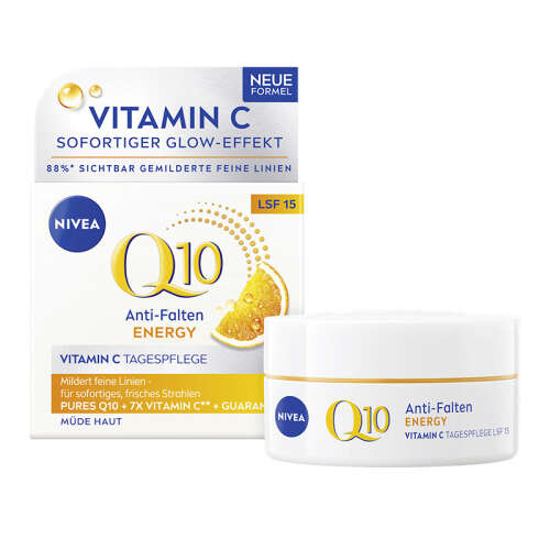 Nivea Q10 Energy Aydınlatıcı Gündüz Bakım Kremi 50 ml - Nivea