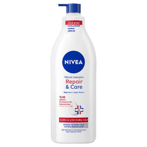 Nivea Repair Care Yoğun Nemlendirici Vücut Losyonu 400 ml - Nivea