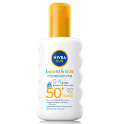 Nivea Sun SPF50 Çocuklar İçin Hassas Güneş Koruyucu Vücut Spreyi 200 ml - 1