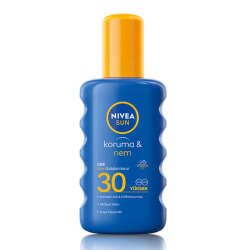 Nivea Sun Koruma ve Nem Spf30 Güneş Spreyi 200 ml - 1
