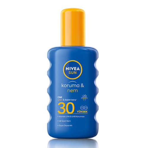Nivea Sun Koruma ve Nem Spf30 Güneş Spreyi 200 ml - Nivea