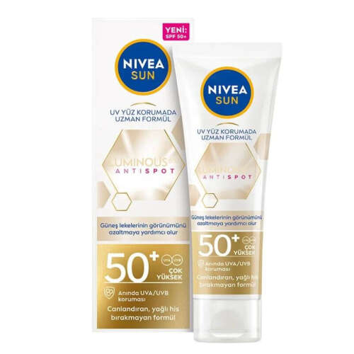 Nivea Sun Luminous630 Anti Spot Leke Karşıtı Spf 50 Güneş Kremi 40 ml - Nivea