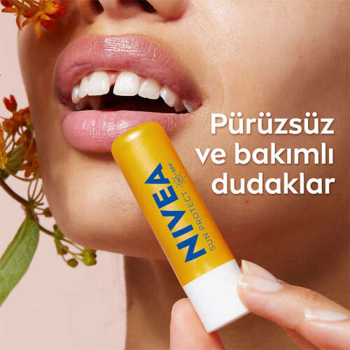 Nivea Sun SPF50 Yüksek Güneş Koruyucu Dudak Bakım Kremi 4.8 gr - 3