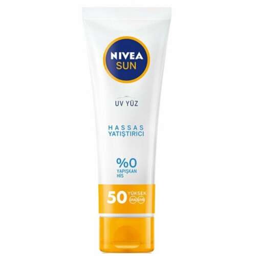 Nivea Sun UV Yüz Hassas Yatıştırıcı Spf 50 Güneş Kremi 50 ml - 1
