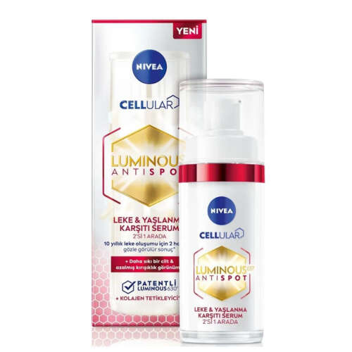 Nivea Visage Luminous 630 Yaşlanma ve Leke Karşıtı Serum 30 ml - Nivea