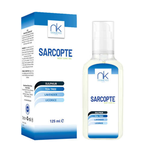 Nk Cosmetics Sarcopte Vücut Bakım Yağı 125 ml - Nk Cosmetics