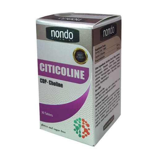 Nondo Vitamins Citicoline 30 Tablet - Nondo Vitamins