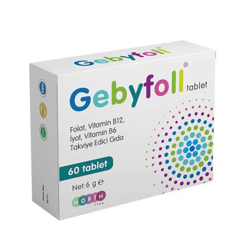 North Line Gebyfoll Takviye Edici Gıda 60 Tablet - 1