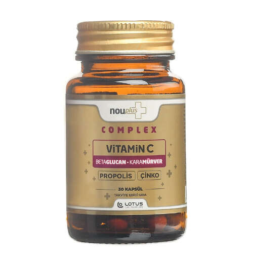 NouPlus Complex Takviye Edici Gıda 30 Kapsül - NouPlus