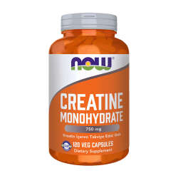 Now Creatine Monohydrate Kreatin İçeren Takviye Edici Gıda 120 Kapsül - 1
