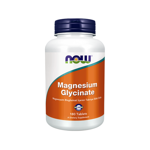 Now Magnesium Glycinate 180 Tablet - 1