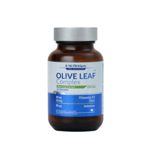 Nutrafarm Olive Leaf Complex Takviye Edici Gıda 60 Kapsül - Dermoskin