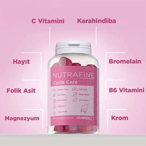 Nutrafine Cycle Care Gummy 60 Gummies - 5