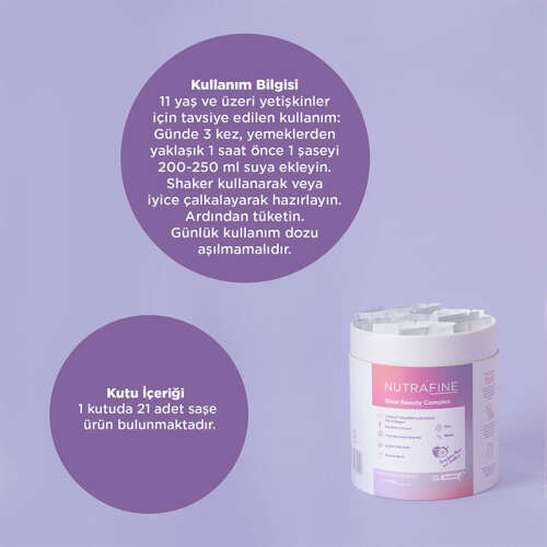 Nutrafine Glow Beauty Complex 21 Saşe - 6