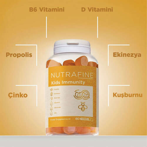 Nutrafine Kids Immunity Gummy 60 Gummies - 5