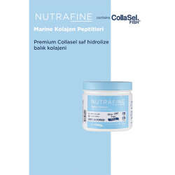 Nutrafine Marine Collagen Doğal %100 Çift Hidrolize Tip 1 Balık Kolajen Peptitler - 70 gr - 7 Günlük - 5
