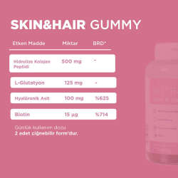 Nutrafine Skin Hair 60 Gummies - 2