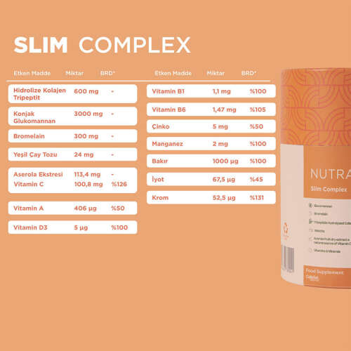 Nutrafine Slim Complex 21 Saşe - 5