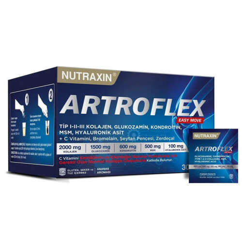 Nutraxin Artroflex Easy Move - Gıda Takviyesi 30 Saşe - Nutraxin