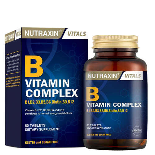 Nutraxin B Vitamin Complex 60 Tablet - 1