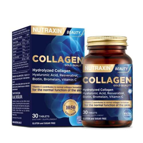 Nutraxin Collagen Beauty Takviye Edici Gıda 30 Tablet - Nutraxin