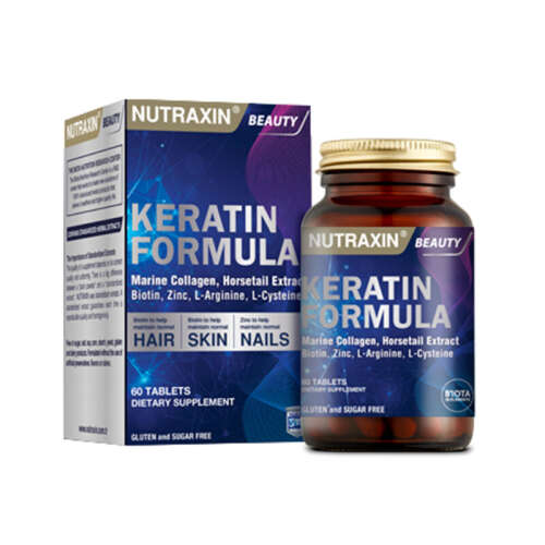 Nutraxin Keratin Formula 60 Tablet - Nutraxin