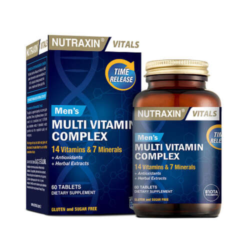 Nutraxin Mens Multi Vitamin Complex 60 Tablets - Nutraxin