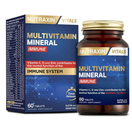 Nutraxin Multivitamin Mineral Immune 60 Tablet - Nutraxin