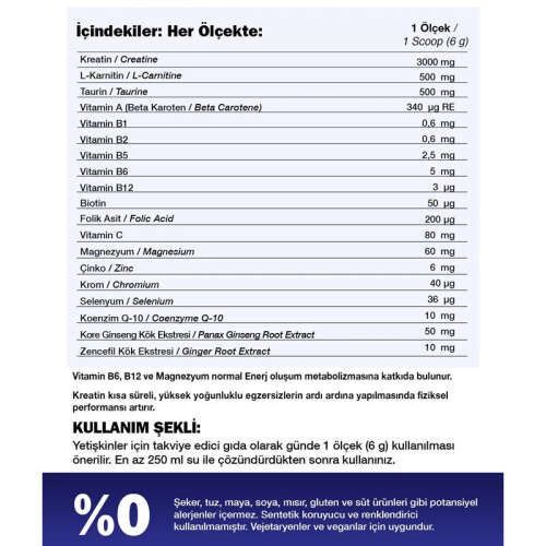 Nutraxin Multivitamin Mineral Powder 300 Gr - 2