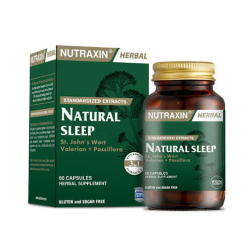 Nutraxin Naturel Sleep 60 Kapsül - 1